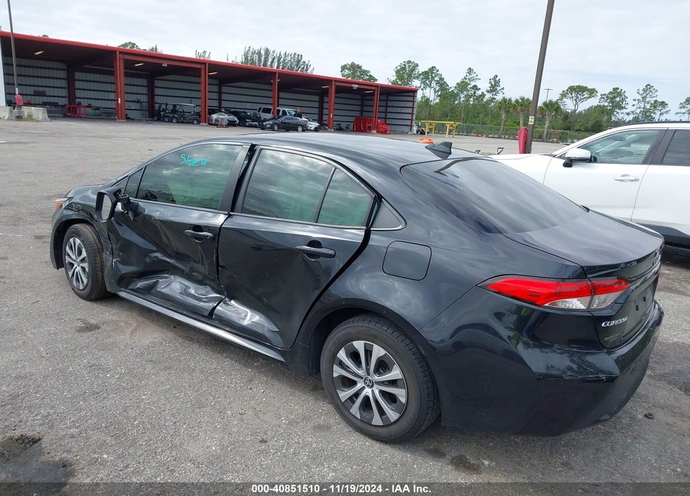 2021 TOYOTA COROLLA HYBRID LE VIN: JTDEAMDE2MJ011016