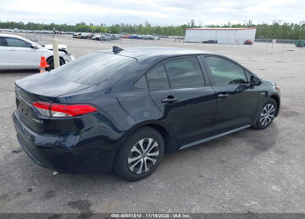2021 TOYOTA COROLLA HYBRID LE VIN: JTDEAMDE2MJ011016