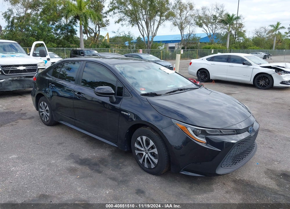 2021 TOYOTA COROLLA HYBRID LE VIN: JTDEAMDE2MJ011016