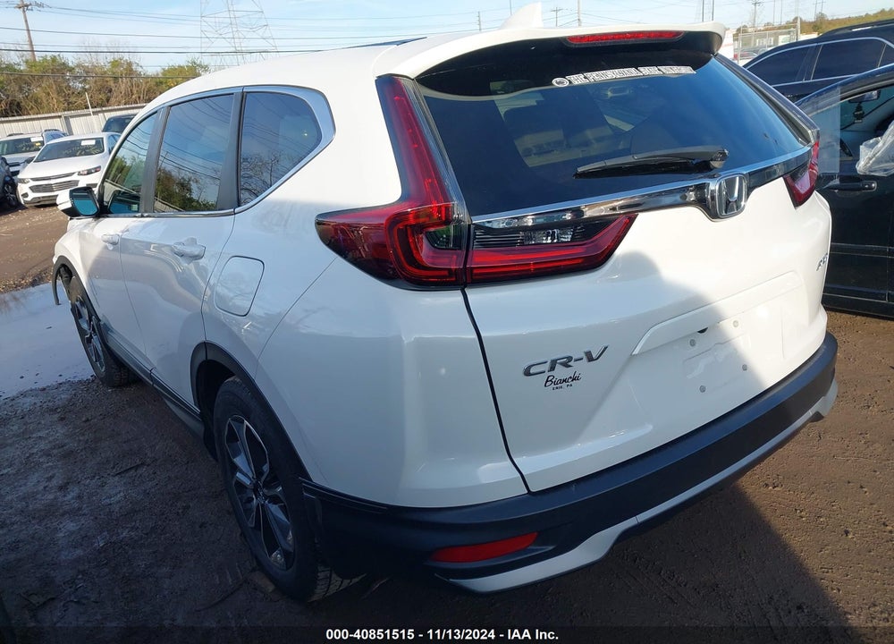 2021 HONDA CR-V AWD EX-L VIN: 2HKRW2H8XMH647235