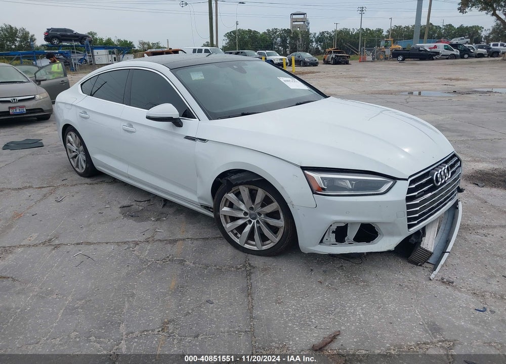 2018 AUDI A5 2.0T PREMIUM VIN: WAUBNCF59JA050225