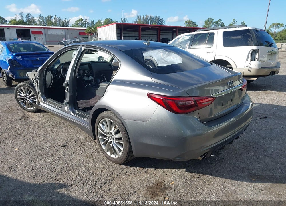 2018 INFINITI Q50 2.0T LUXE VIN: JN1CV7AP0JM240617