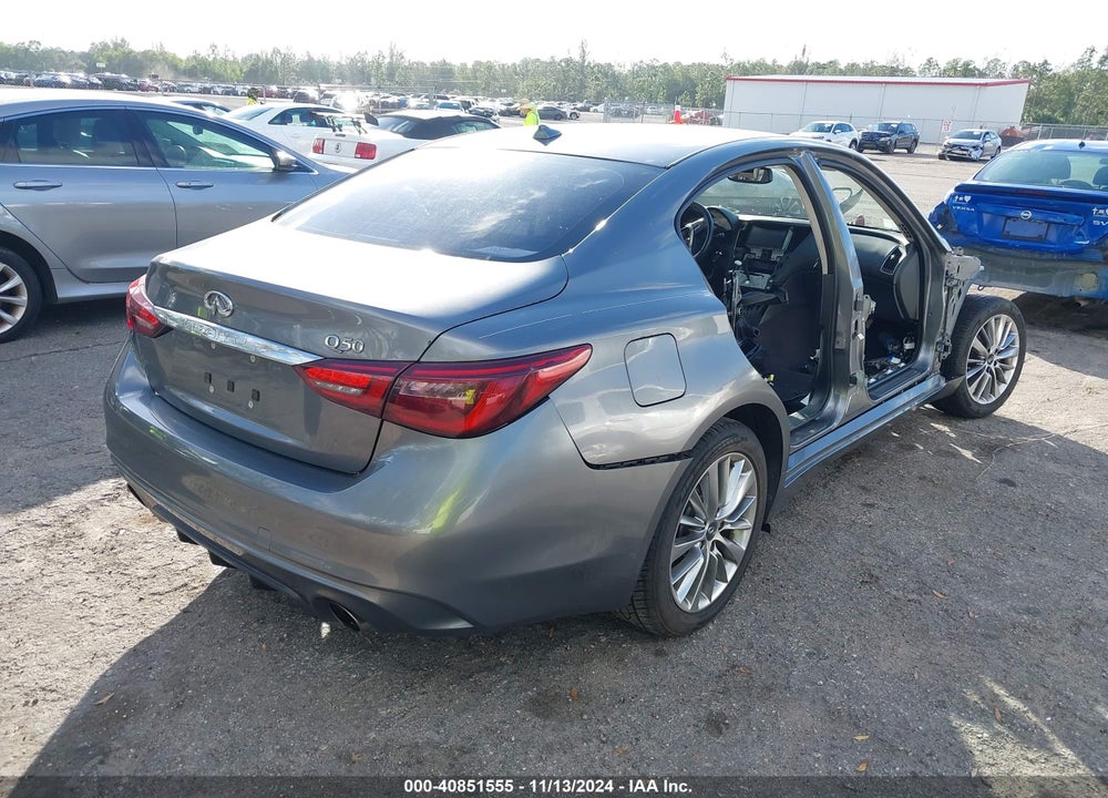 2018 INFINITI Q50 2.0T LUXE VIN: JN1CV7AP0JM240617