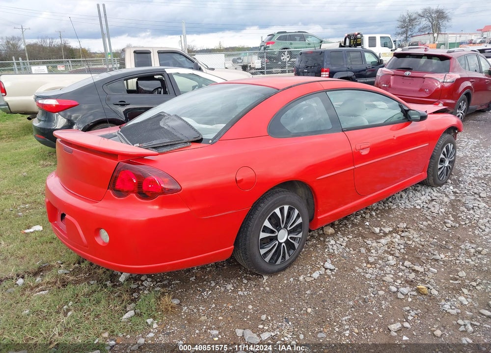 2004 DODGE STRATUS SXT VIN: 4B3AG42GX4E134282
