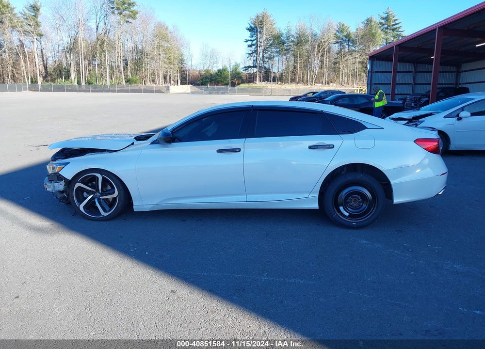 2021 HONDA ACCORD SPORT VIN: 1HGCV1F30MA081248