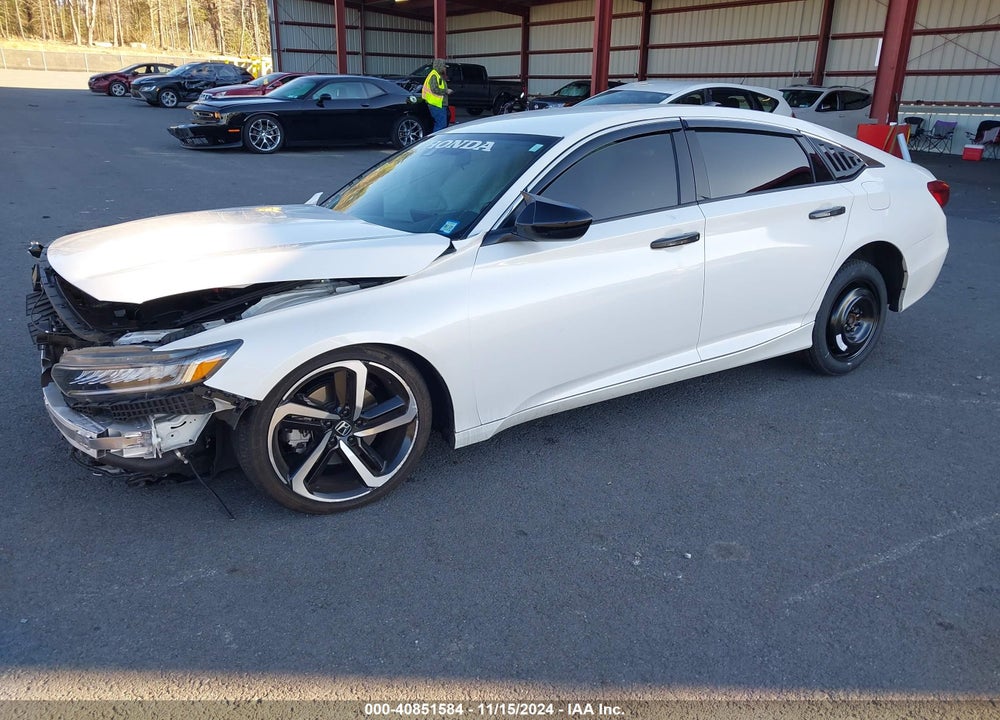 2021 HONDA ACCORD SPORT VIN: 1HGCV1F30MA081248