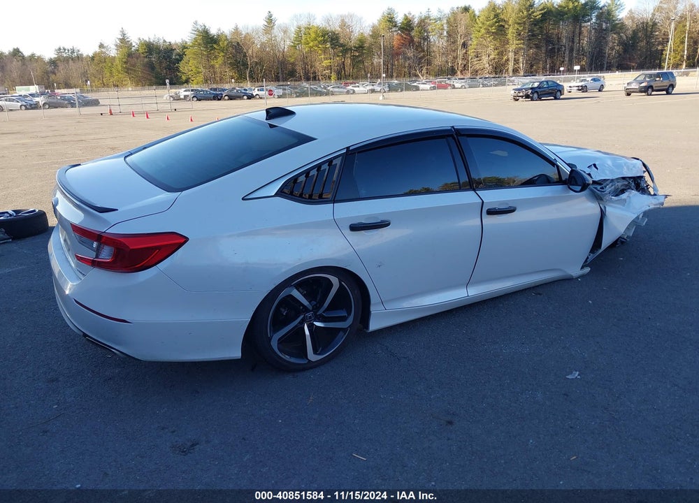 2021 HONDA ACCORD SPORT VIN: 1HGCV1F30MA081248