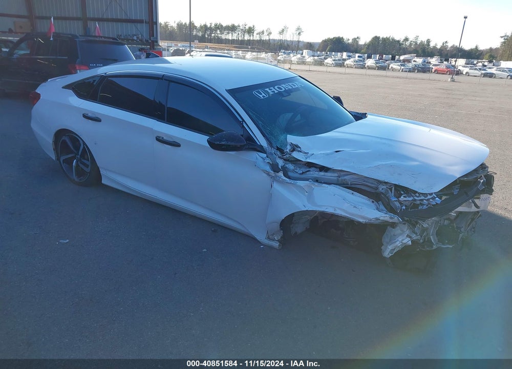 2021 HONDA ACCORD SPORT VIN: 1HGCV1F30MA081248