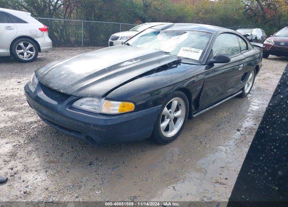 1997 FORD MUSTANG GT VIN: 1FALP42X2VF160708
