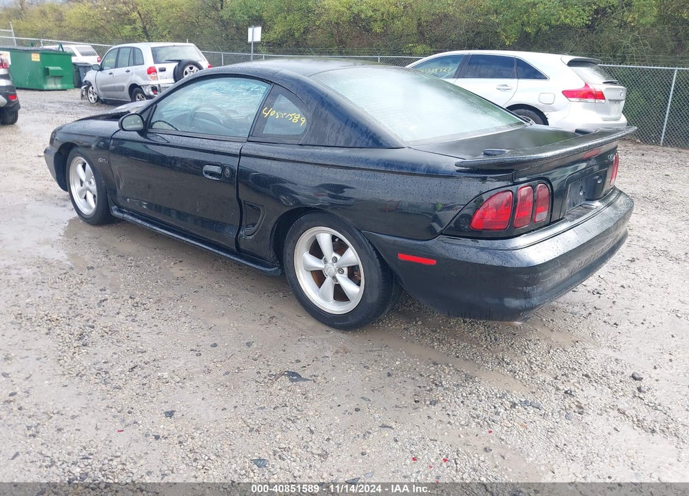 1997 FORD MUSTANG GT VIN: 1FALP42X2VF160708