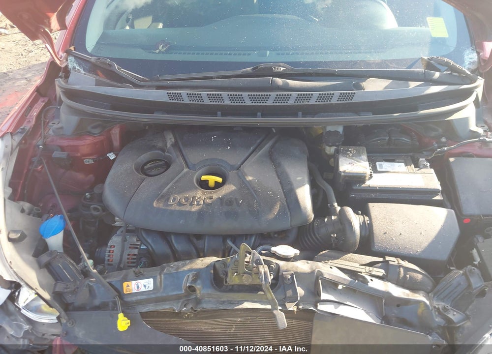 2015 HYUNDAI ELANTRA SE VIN: 5NPDH4AE4FH553886