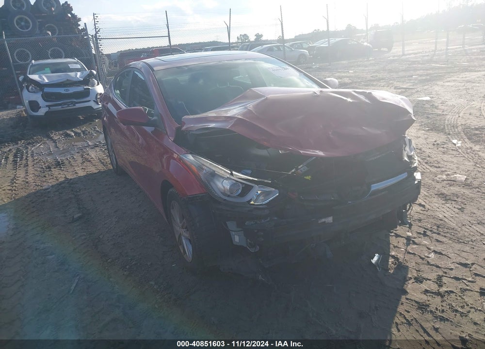 2015 HYUNDAI ELANTRA SE VIN: 5NPDH4AE4FH553886