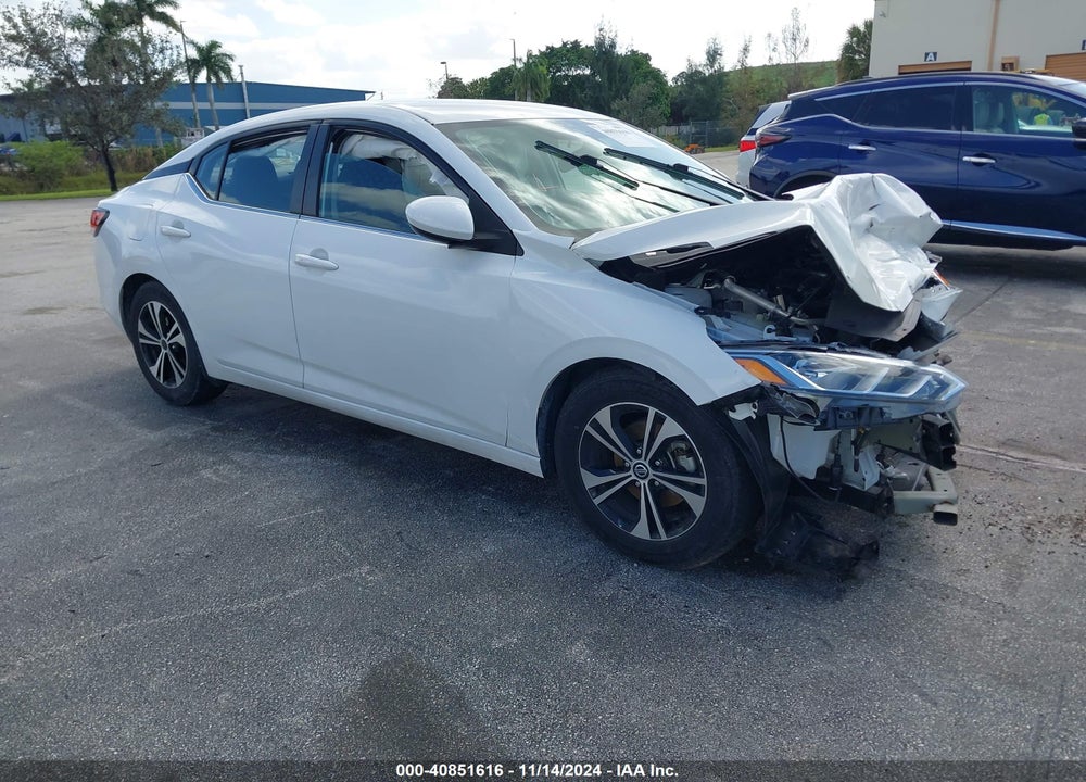2021 NISSAN SENTRA SV XTRONIC CVT VIN: 3N1AB8CV5MY254192