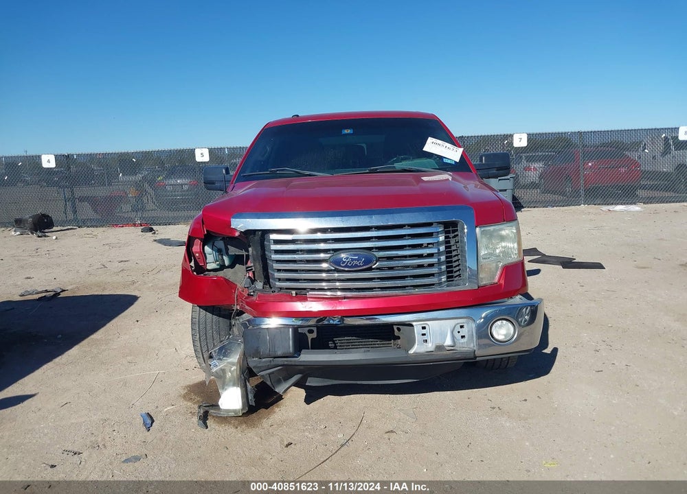 2011 FORD F-150 XLT VIN: 1FTFW1CT6BFA84698