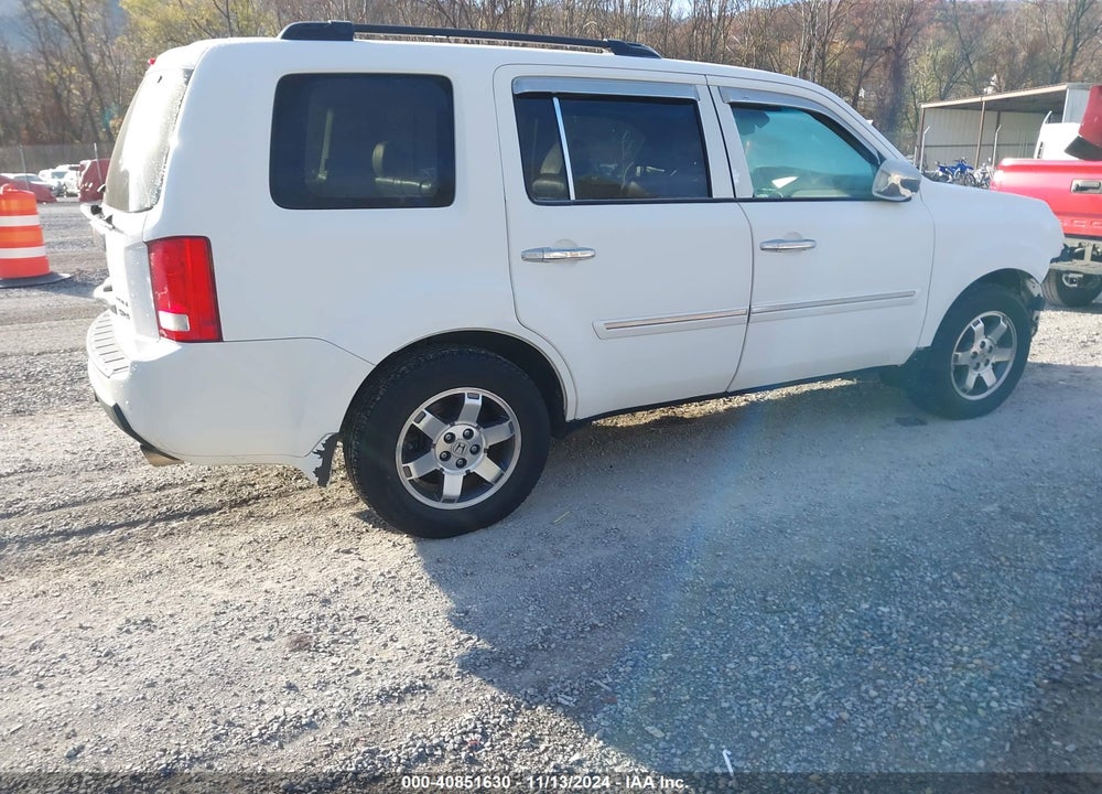 2009 HONDA PILOT TOURING VIN: 5FNYF48939B033665