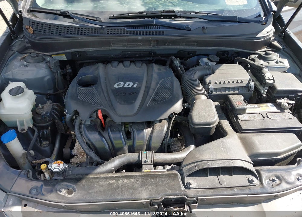 2013 HYUNDAI SONATA GLS VIN: 5NPEB4AC4DH686858