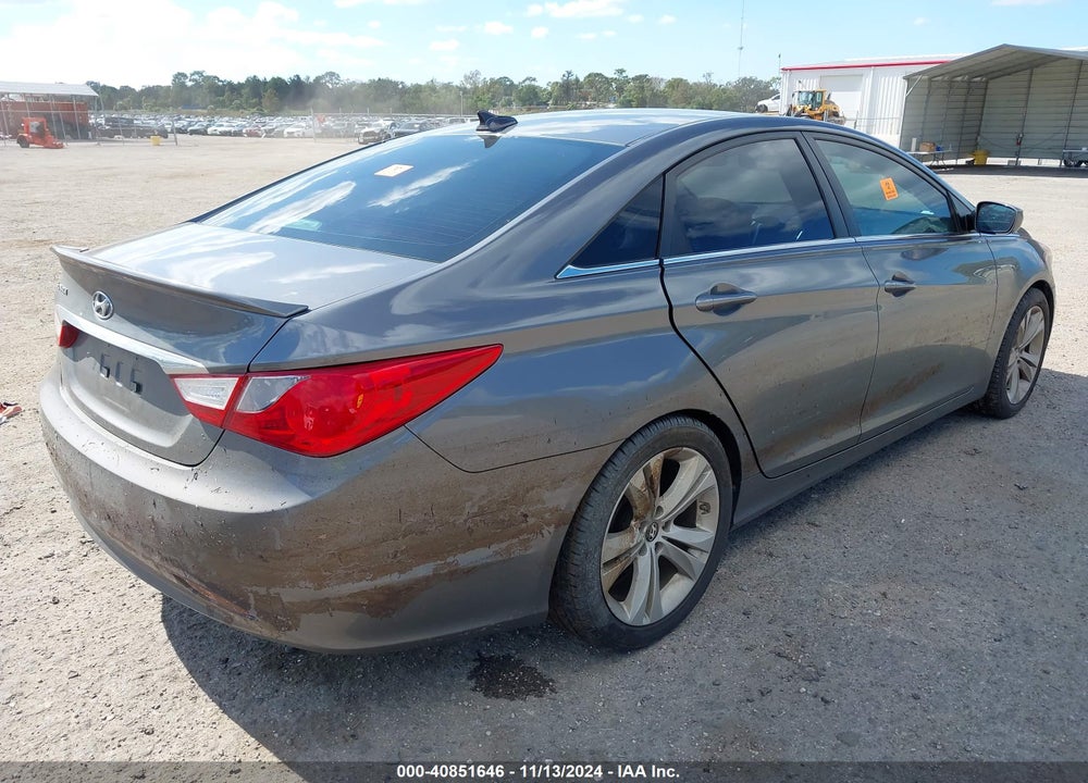 2013 HYUNDAI SONATA GLS VIN: 5NPEB4AC4DH686858
