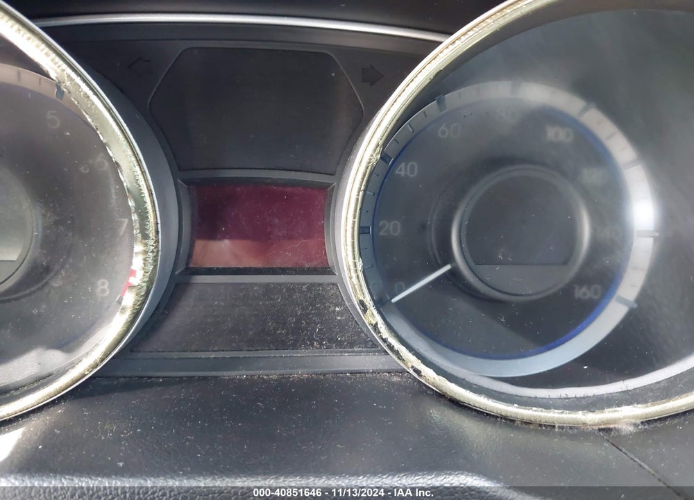2013 HYUNDAI SONATA GLS VIN: 5NPEB4AC4DH686858