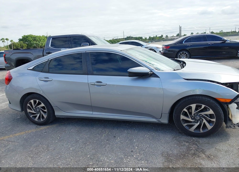 2018 HONDA CIVIC EX VIN: 19XFC2F8XJE004799