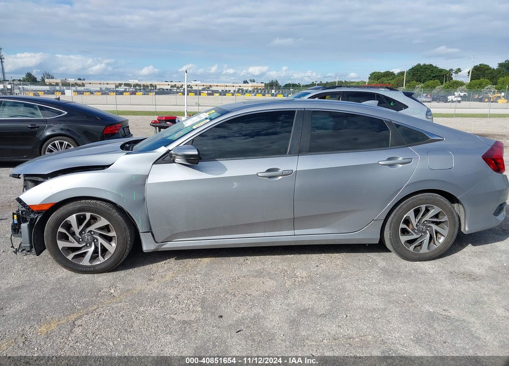 2018 HONDA CIVIC EX VIN: 19XFC2F8XJE004799