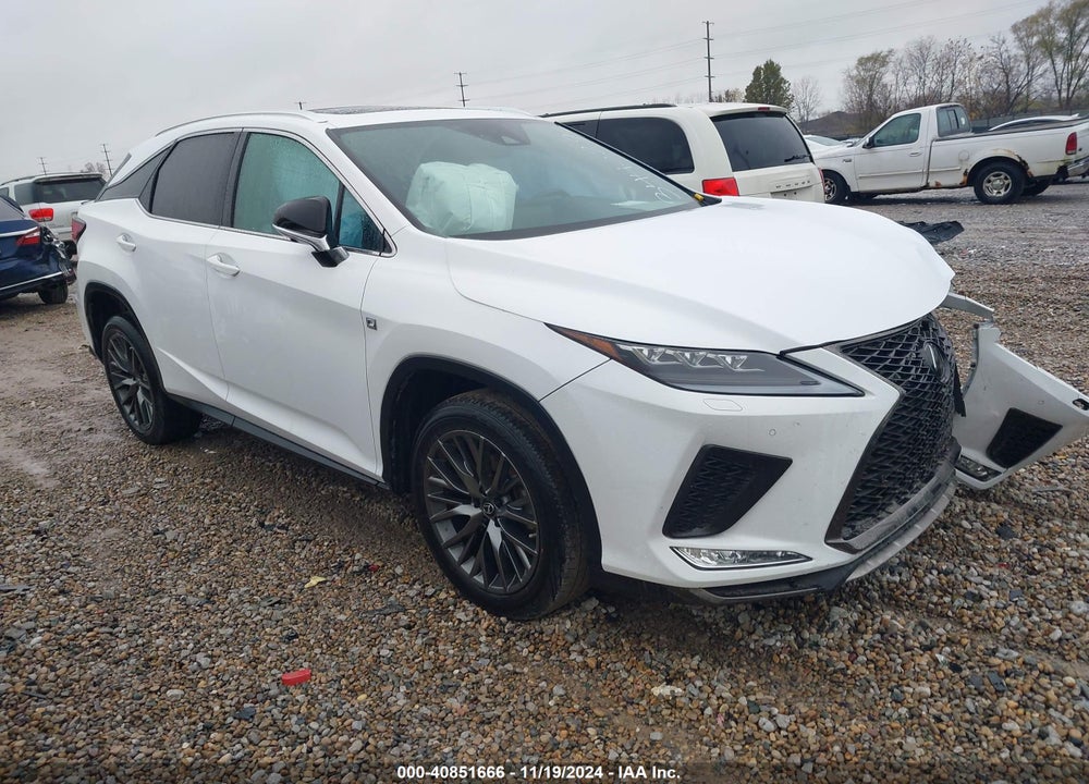 2022 LEXUS RX 350 F SPORT APPEARANCE VIN: 2T2SZMDA8NC344029