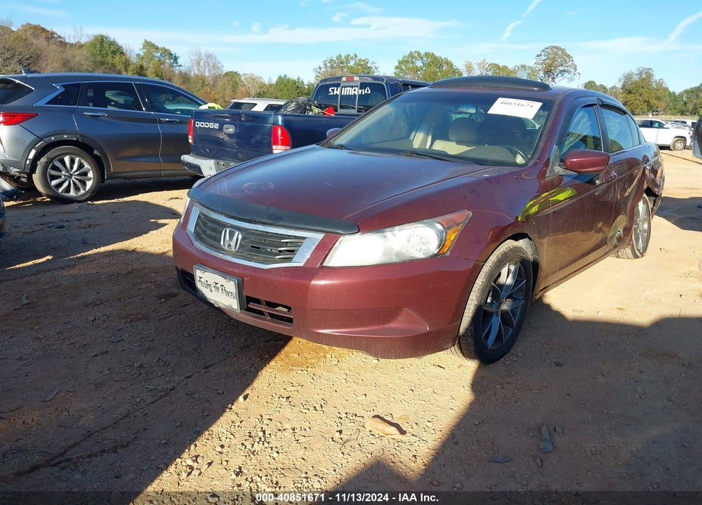 2008 HONDA ACCORD 2.4 EX-L VIN: 1HGCP268X8A007370