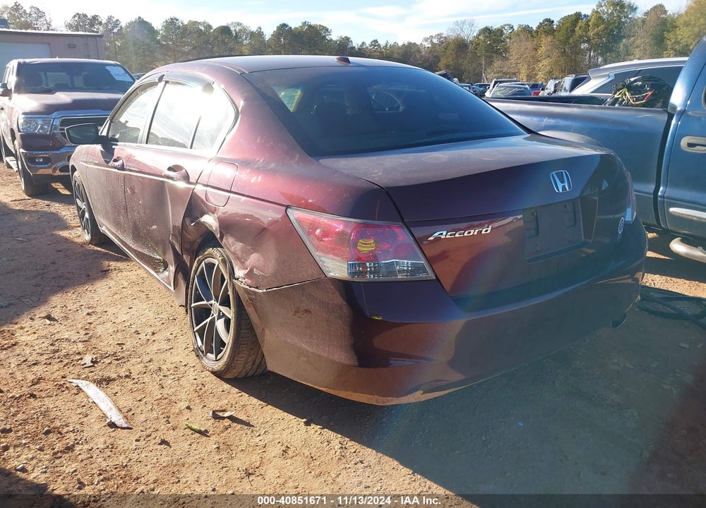 2008 HONDA ACCORD 2.4 EX-L VIN: 1HGCP268X8A007370