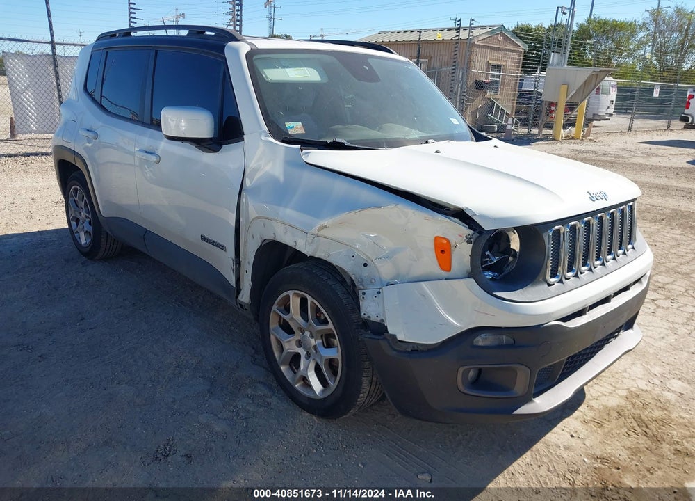 2015 JEEP RENEGADE LATITUDE VIN: ZACCJABT1FPB52153