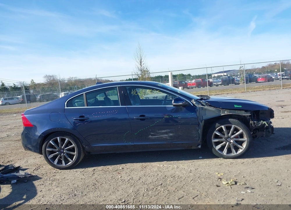 2015 VOLVO S60 T5 PREMIER VIN: YV126MFK1F1350841