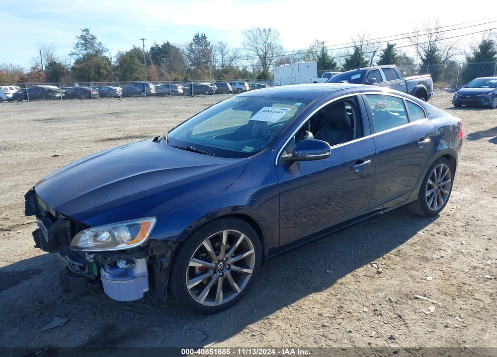 2015 VOLVO S60 T5 PREMIER VIN: YV126MFK1F1350841