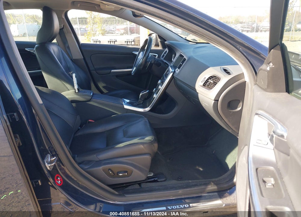 2015 VOLVO S60 T5 PREMIER VIN: YV126MFK1F1350841