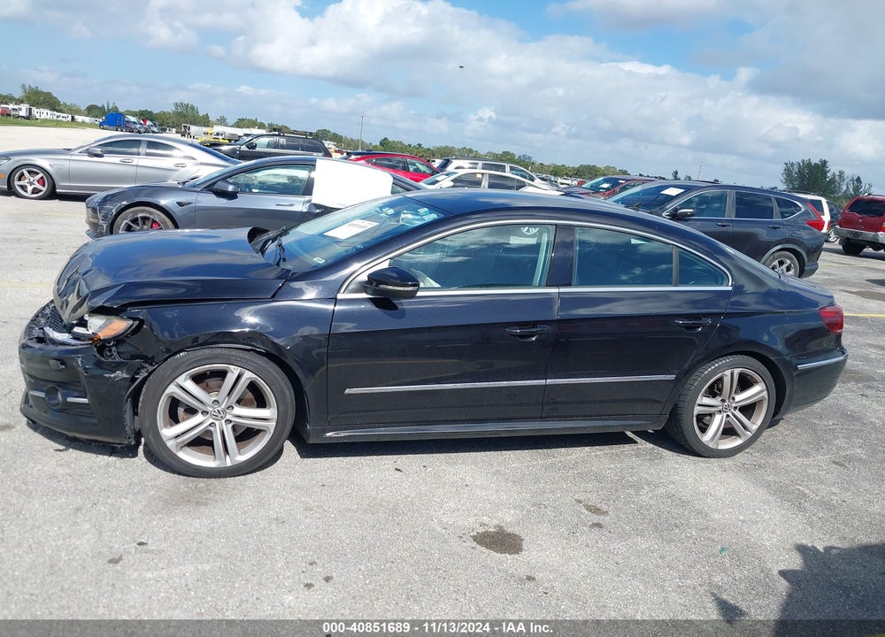 2013 VOLKSWAGEN CC 2.0T R-LINE VIN: WVWBP7AN8DE547727