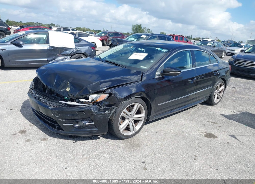 2013 VOLKSWAGEN CC 2.0T R-LINE VIN: WVWBP7AN8DE547727