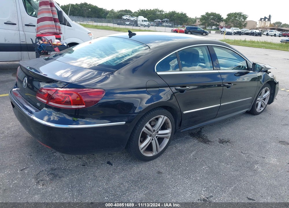 2013 VOLKSWAGEN CC 2.0T R-LINE VIN: WVWBP7AN8DE547727