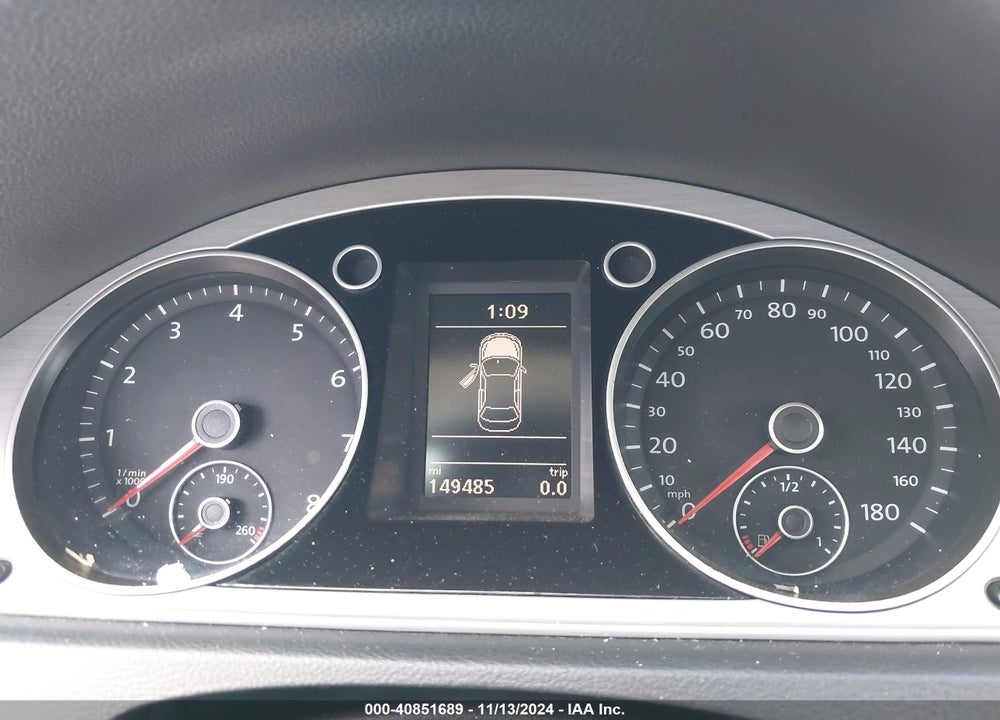 2013 VOLKSWAGEN CC 2.0T R-LINE VIN: WVWBP7AN8DE547727