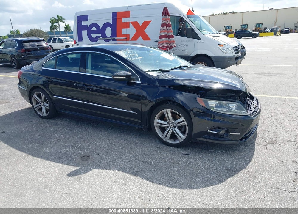 2013 VOLKSWAGEN CC 2.0T R-LINE VIN: WVWBP7AN8DE547727