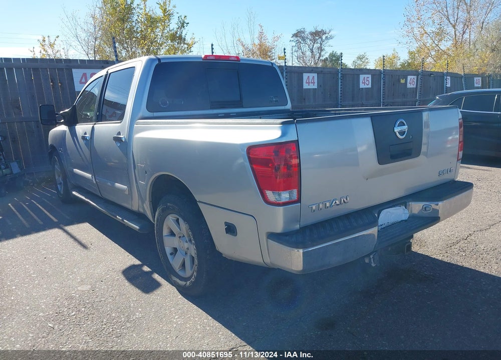 2004 NISSAN TITAN LE VIN: 1N6AA07A34N535149