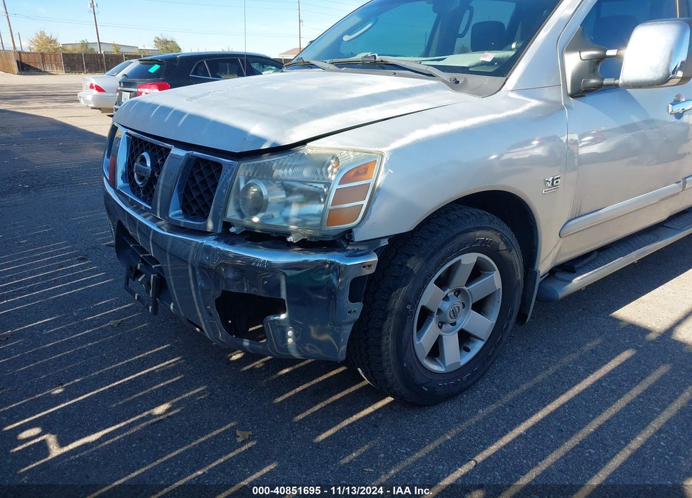 2004 NISSAN TITAN LE VIN: 1N6AA07A34N535149