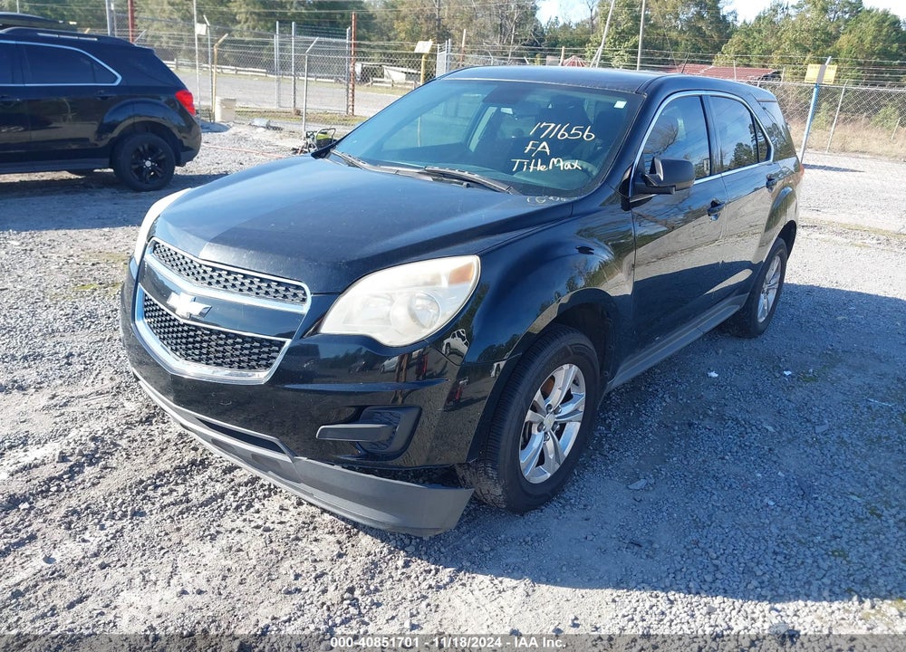2013 CHEVROLET EQUINOX LS VIN: 2GNALBEK0D1171656