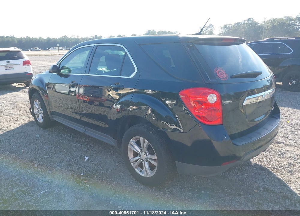 2013 CHEVROLET EQUINOX LS VIN: 2GNALBEK0D1171656