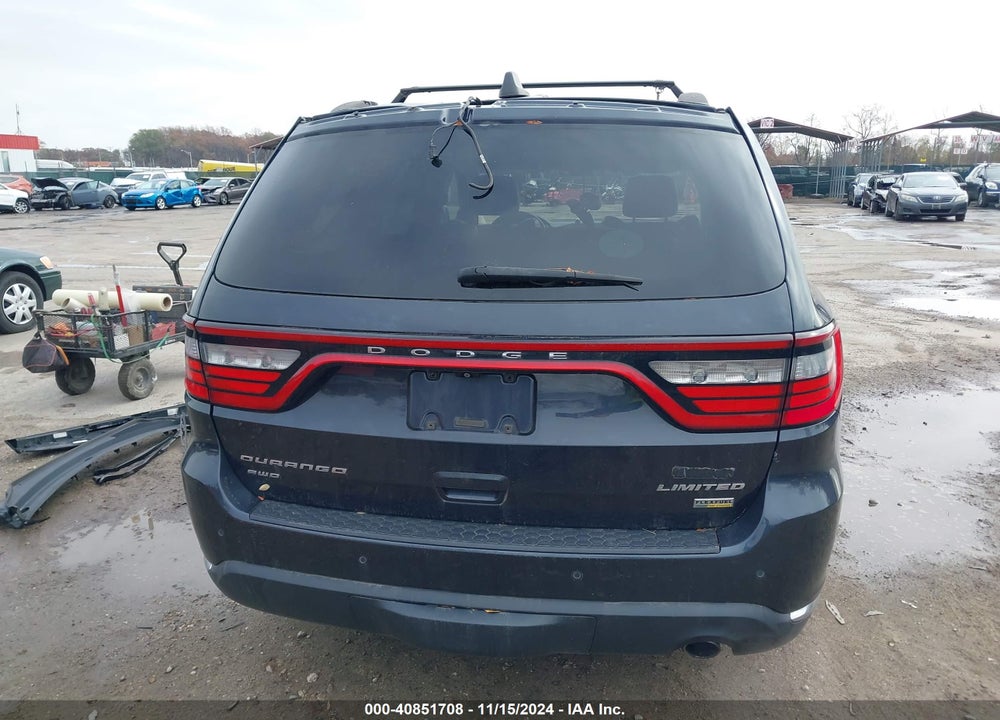 2014 DODGE DURANGO LIMITED VIN: 1C4RDJDGXEC501671