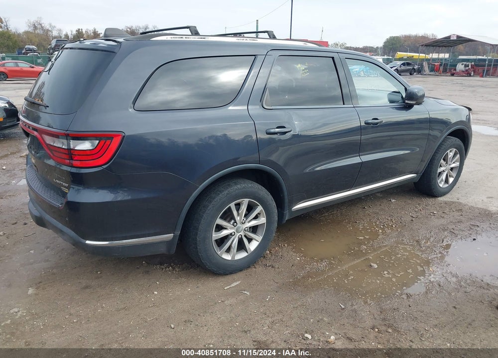 2014 DODGE DURANGO LIMITED VIN: 1C4RDJDGXEC501671