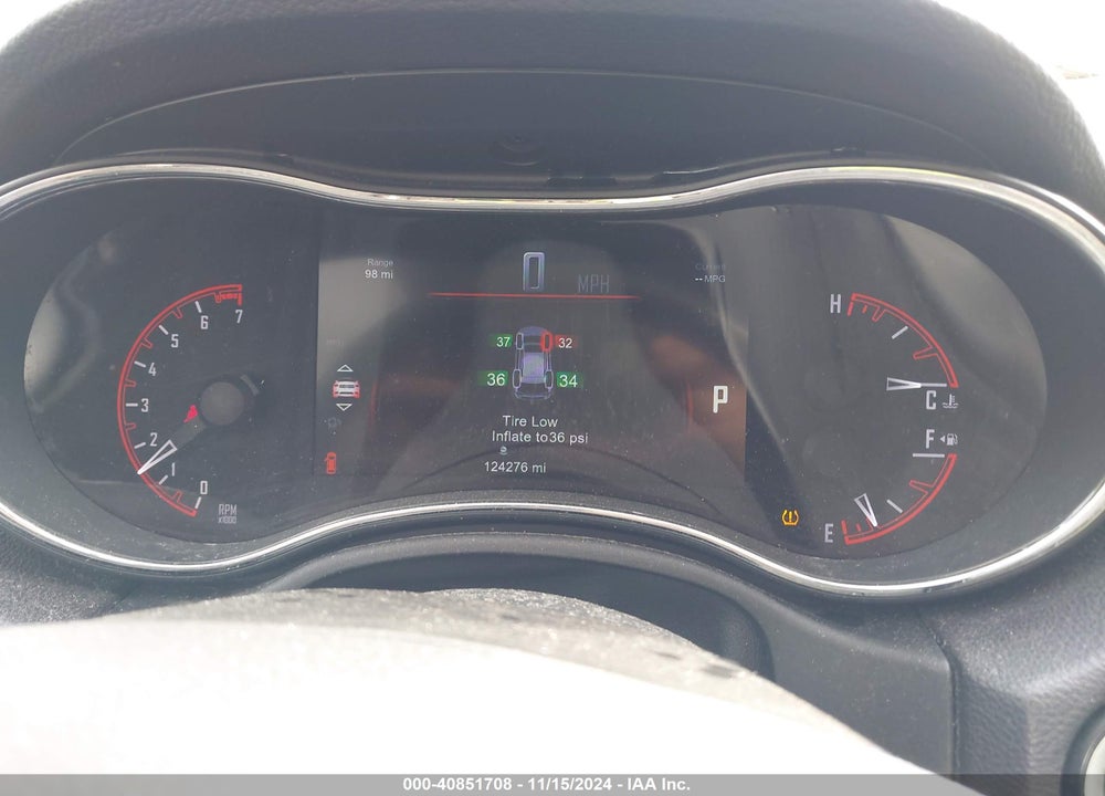 2014 DODGE DURANGO LIMITED VIN: 1C4RDJDGXEC501671