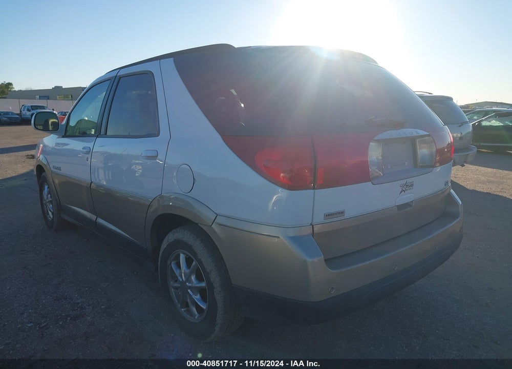 2002 BUICK RENDEZVOUS CXL VIN: 3G5DB03E62S555251