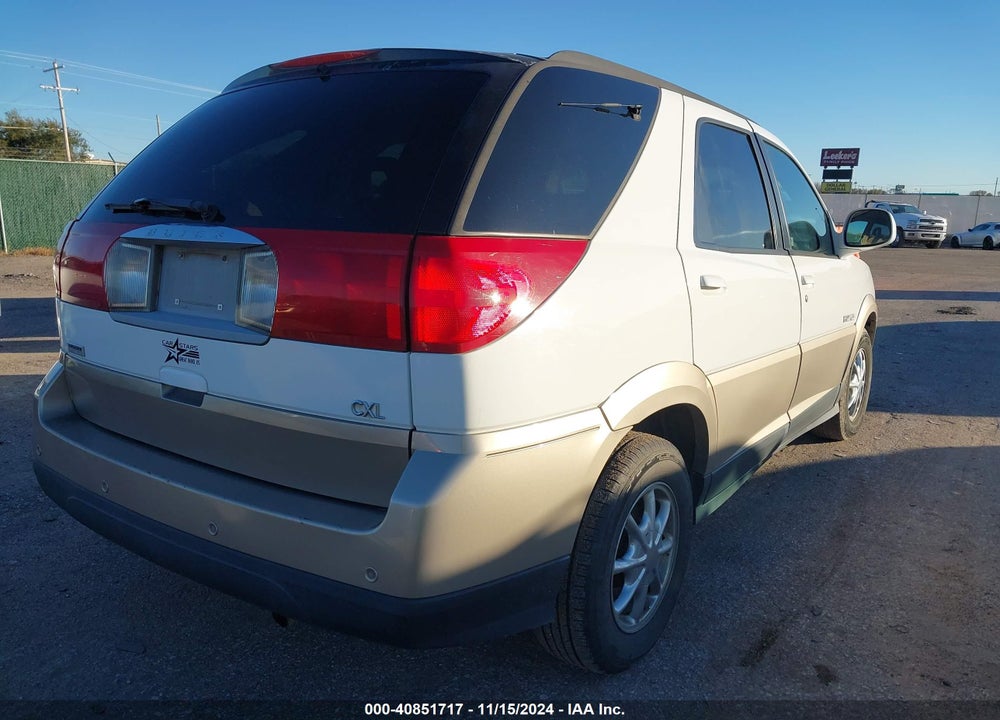 2002 BUICK RENDEZVOUS CXL VIN: 3G5DB03E62S555251