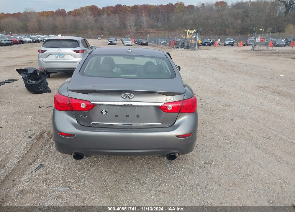 2016 INFINITI Q50 3.0T SPORT VIN: JN1EV7AR5GM342532