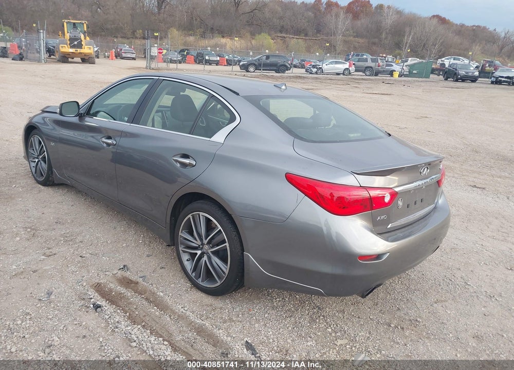 2016 INFINITI Q50 3.0T SPORT VIN: JN1EV7AR5GM342532