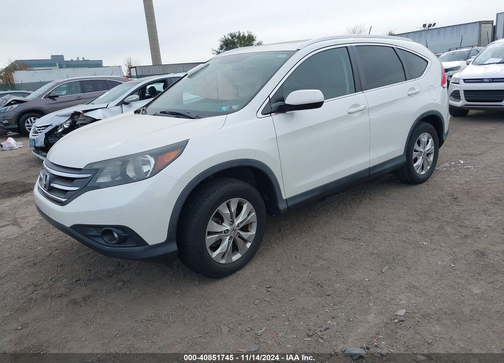 2014 HONDA CR-V EX-L VIN: 5J6RM4H77EL068087