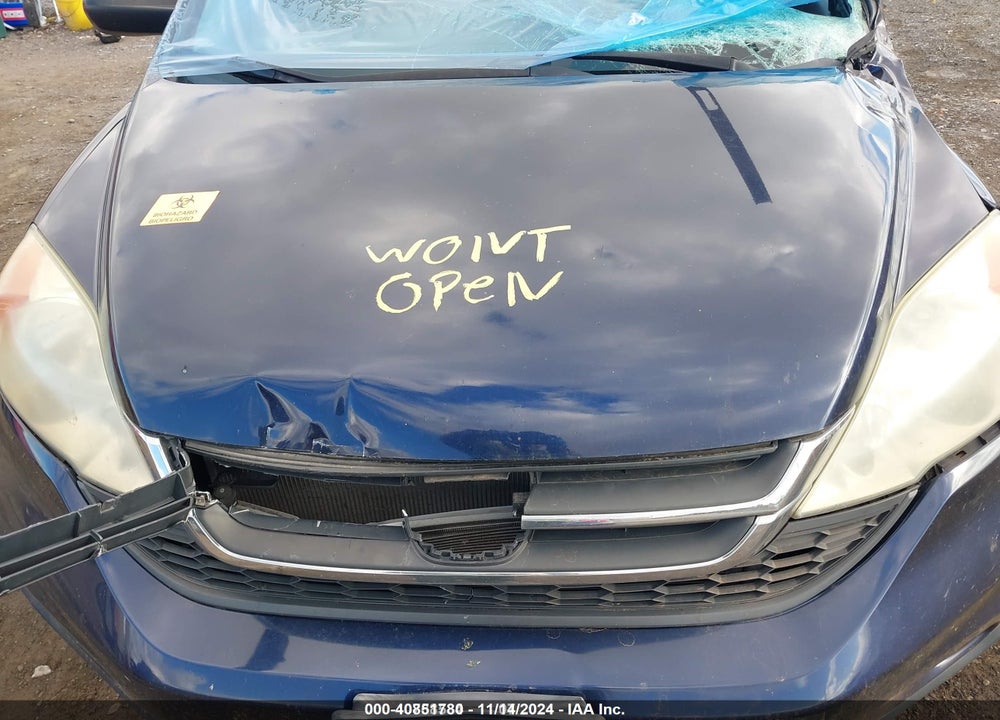 2010 HONDA CR-V LX VIN: 5J6RE4H38AL065509