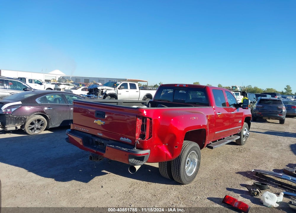 2018 CHEVROLET SILVERADO 3500HD HIGH COUNTRY VIN: 1GC4K1EY0JF209382